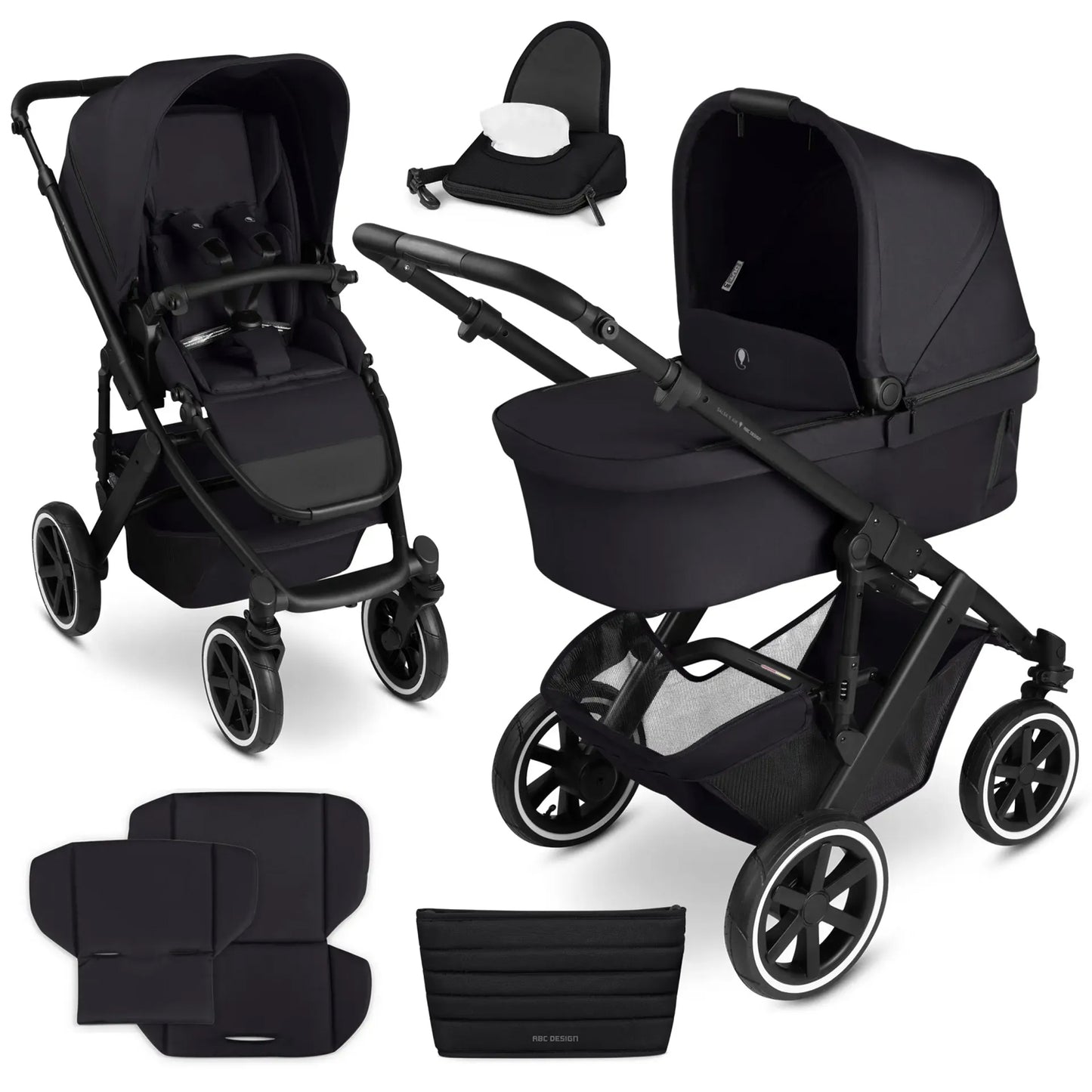 ABC Design 2 in 1 Salsa 5 Air - combi Coal