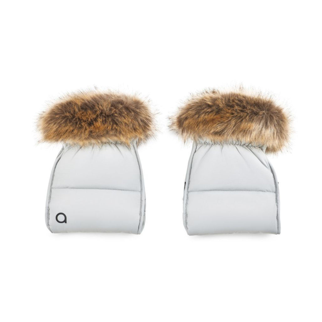 Anex Stroller mittens light grey