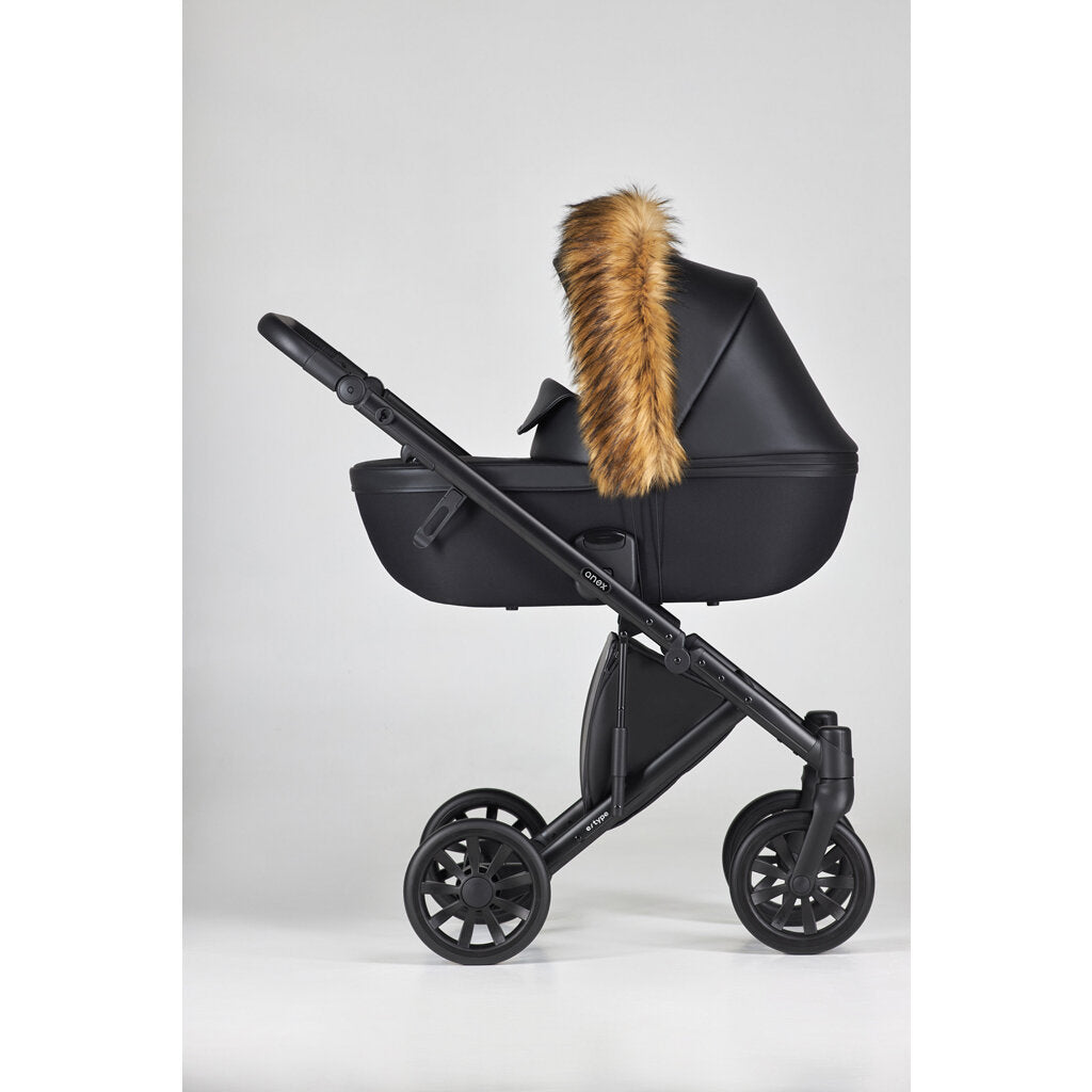 Anex Fur trim for canopy Brown