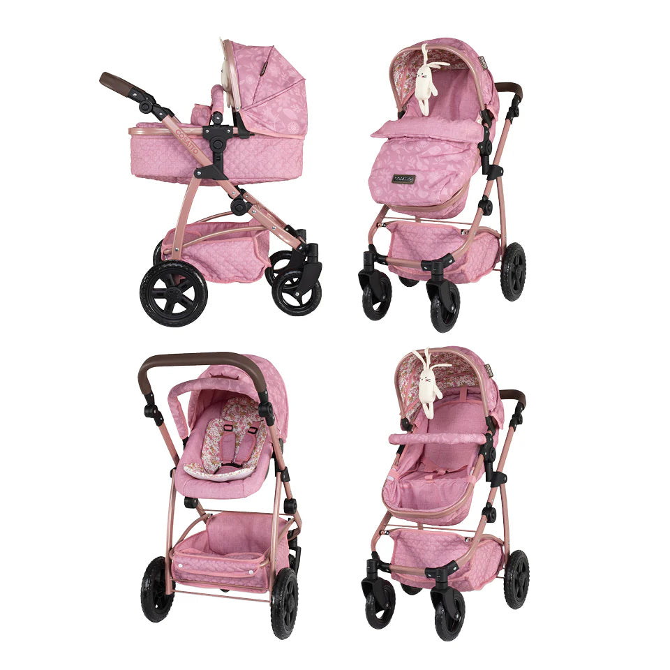 Cosatto 3-in-1 Dolls Pram with Accessories Camille