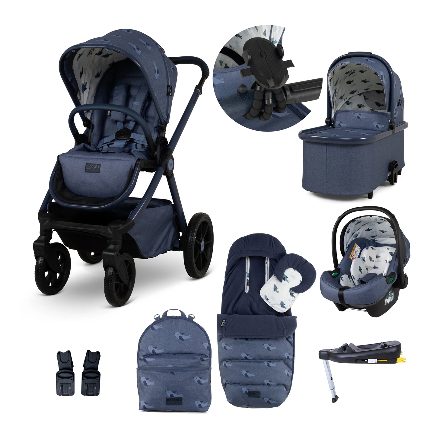 Cosatto Trio Giggle 4 Special Edition with Premium Accessories SKYLARK