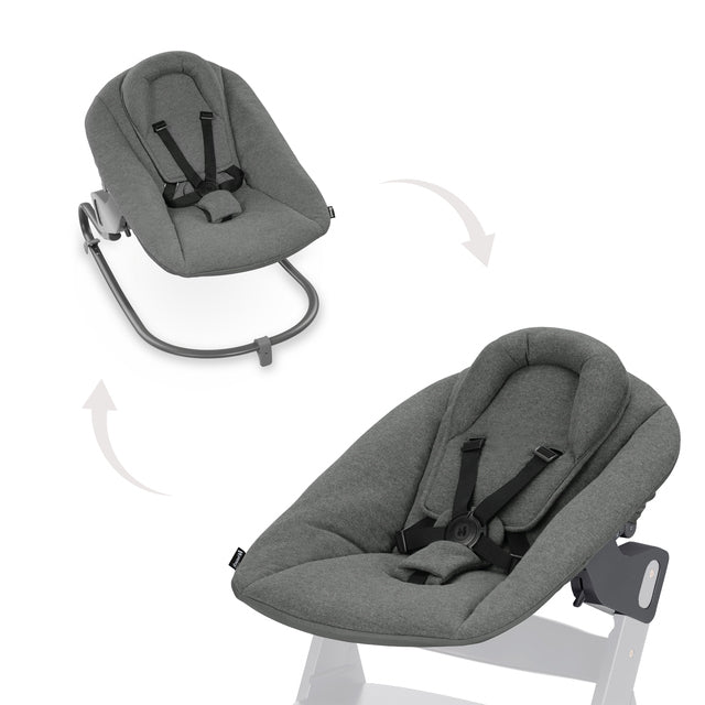 hauck alpha Alpha Bouncer Premium DARK GREY Hauck