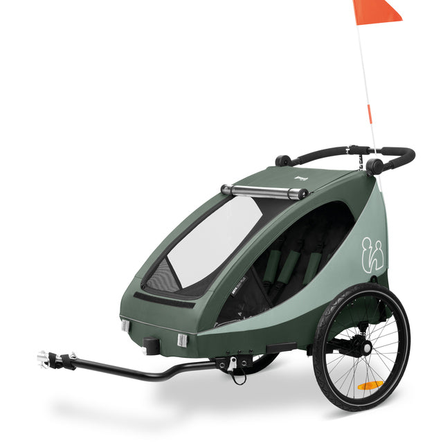 hauck bike Dryk Duo Plus DARK GREEN Hauck – TheBestBabyCatalog