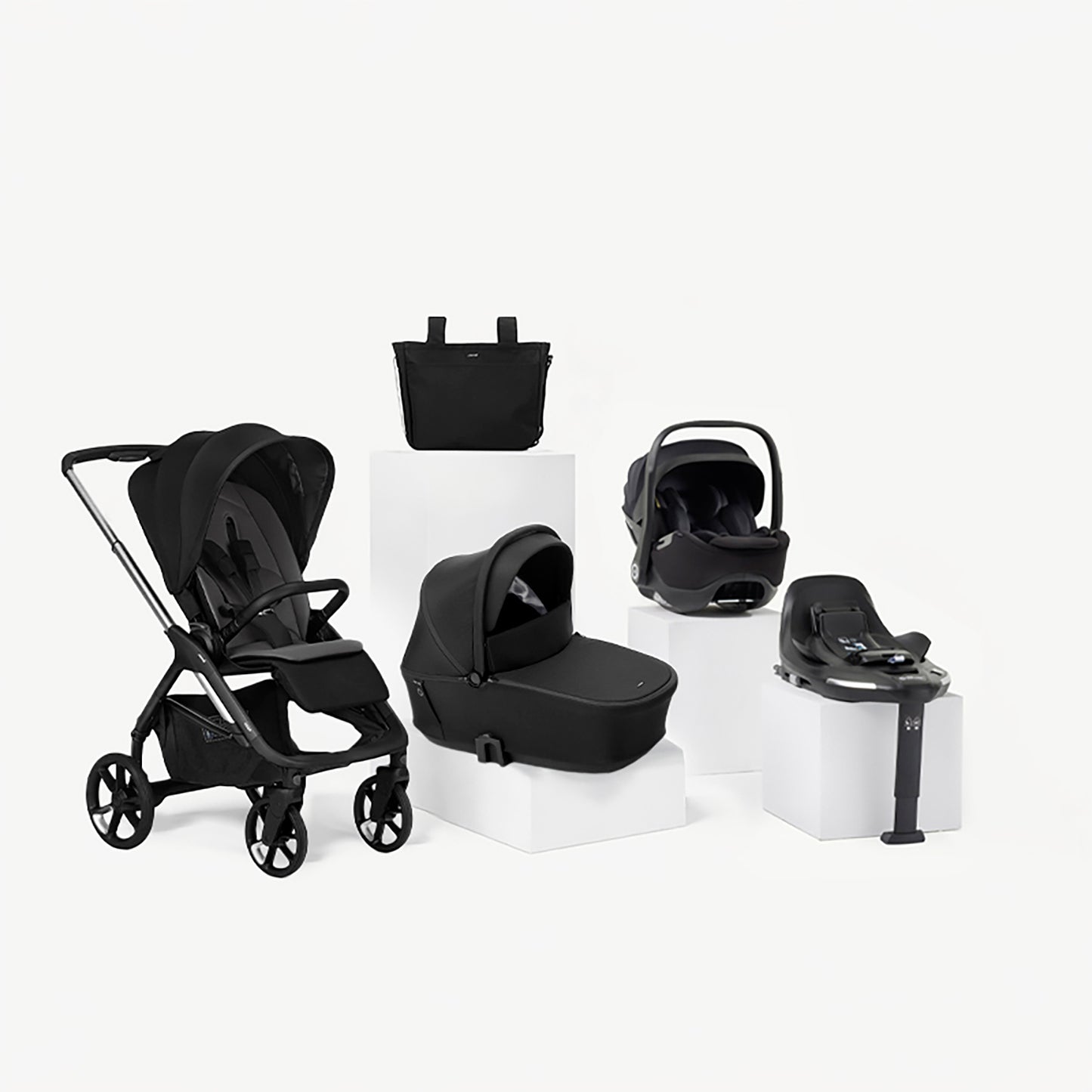 Jane 4 in 1 Keep 2 Sleep Kombibaby base Kombi U82 COAL