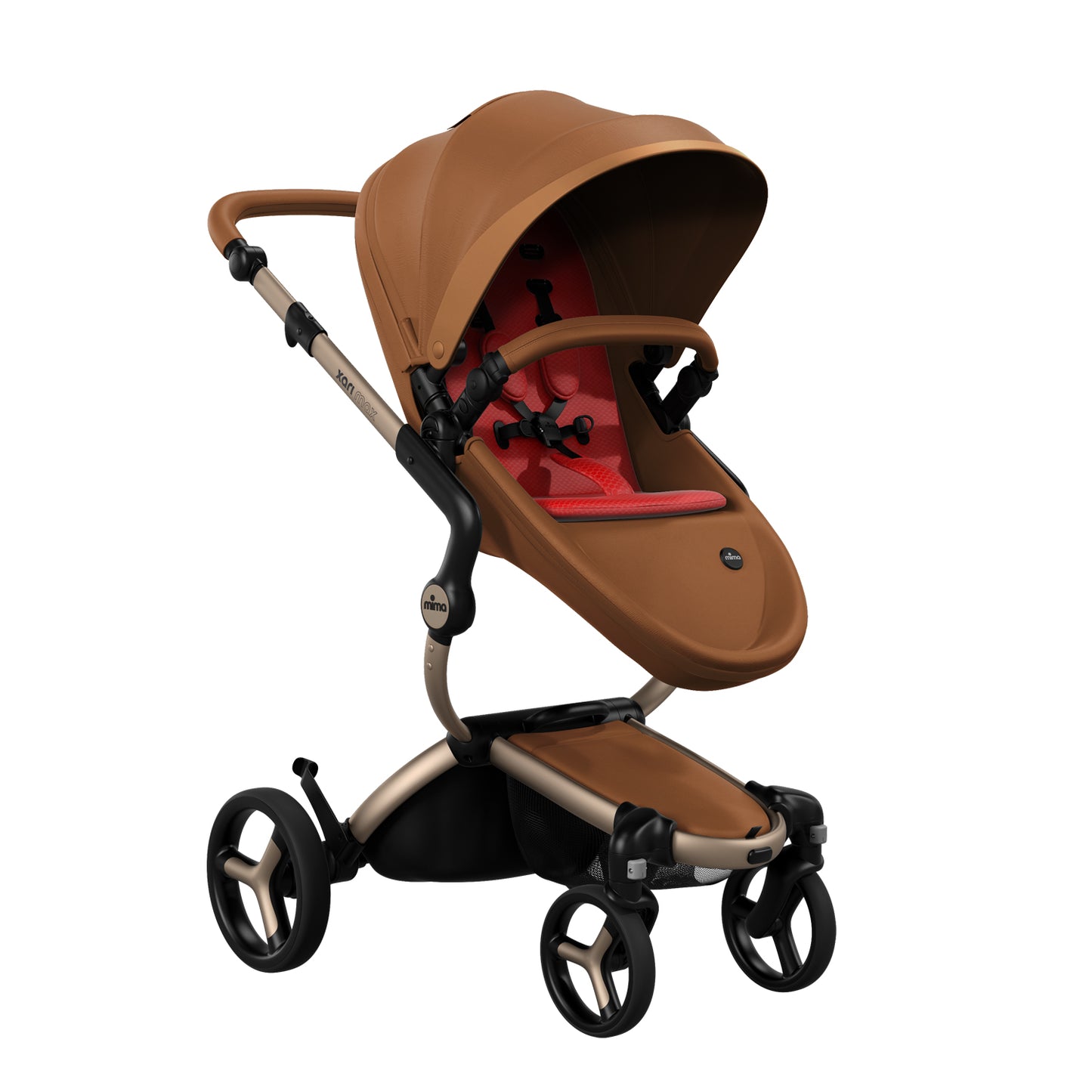 Mima Xari Max Champagne Camel Ruby Red