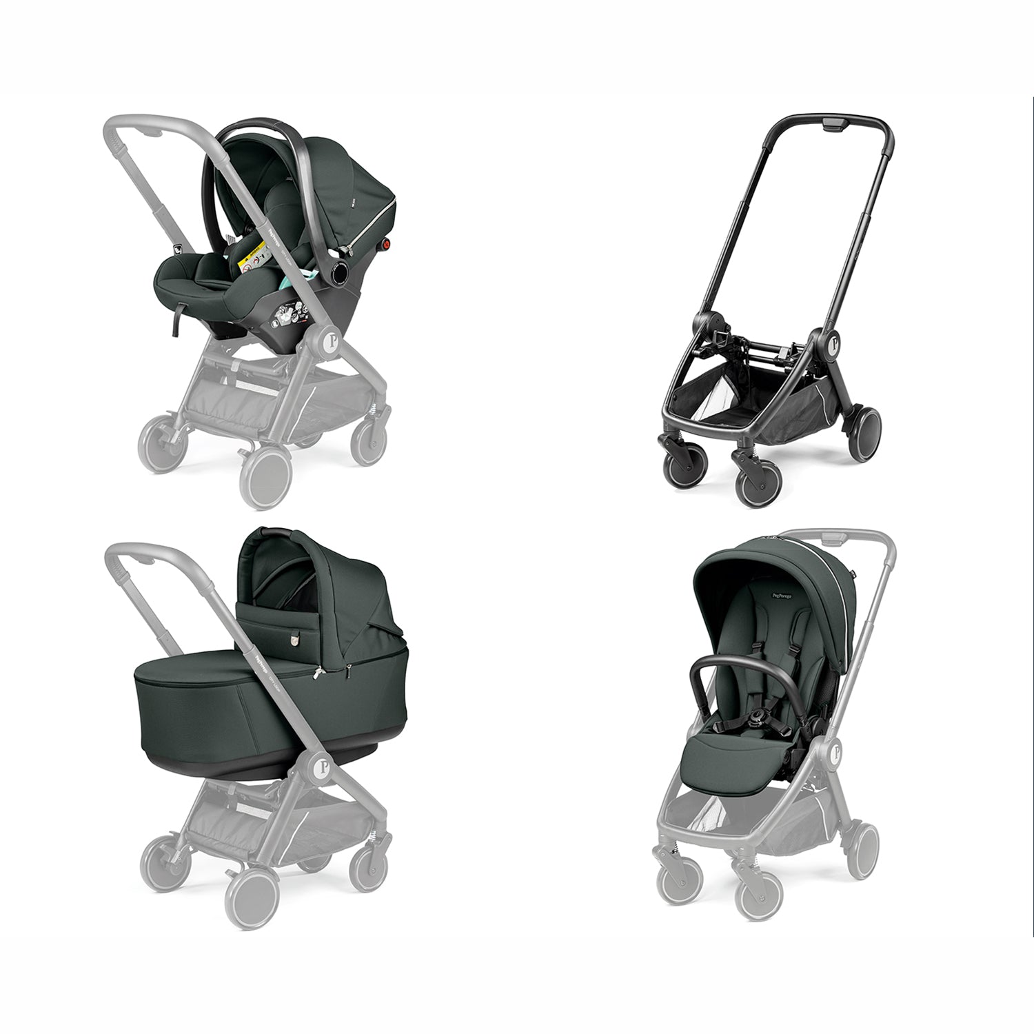 peg perego bassinet pop up Trio City Loop + Pop Up Bassinet + Primo Viaggio Lounge METAL Peg Perego