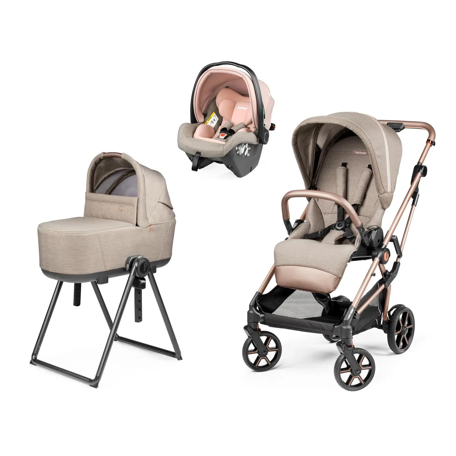 culla peg perego Peg Perego 3 in 1 Vivace + Culla Flex + Primo Viaggio SLK MON AMOUR