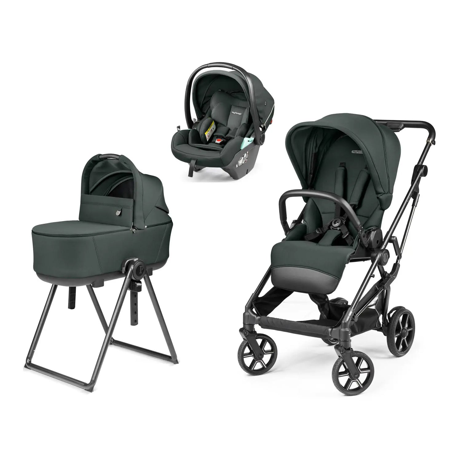 peg perego veloce vs vivace Peg Perego 3 in 1 Vivace + Culla Flex + Primo Viaggio Lounge METAL