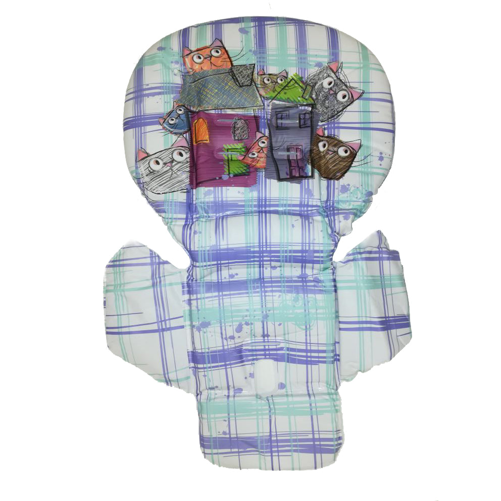 Tapicería De Repuesto Para La Trona Prima Pappa Diner Micio Acqua