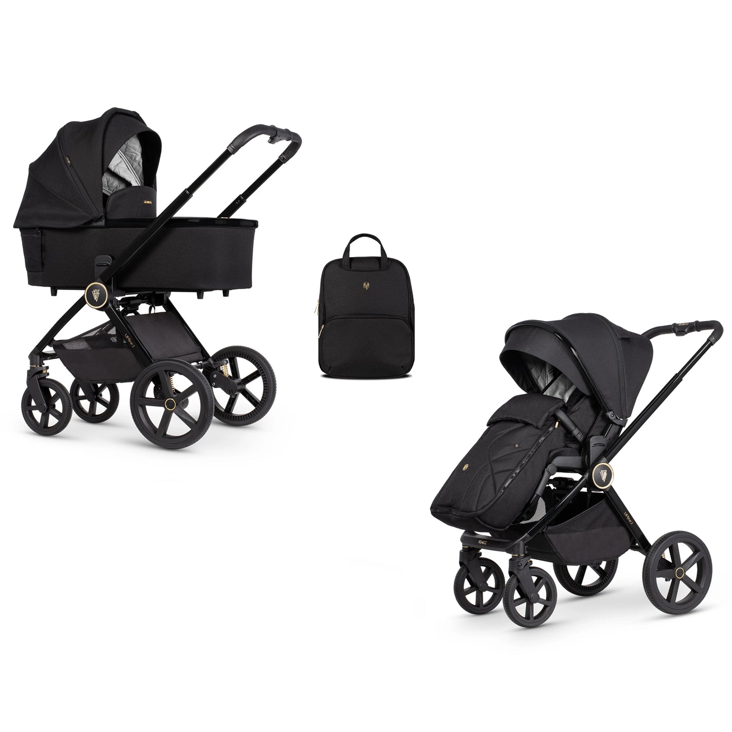 Venicci Duo Tinum 2.0 Upline 2 All Black
