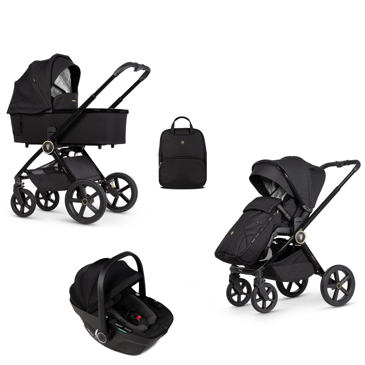 Venicci Trio Tinum 2.0 Upline 2 All Black