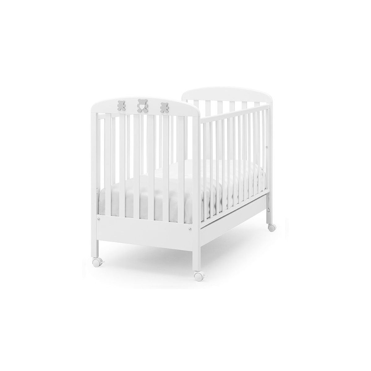 Crib Molly Bianco-Grigio Erbesi