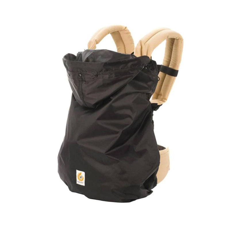 Waterproof cover for baby carrier - Black Ergobaby