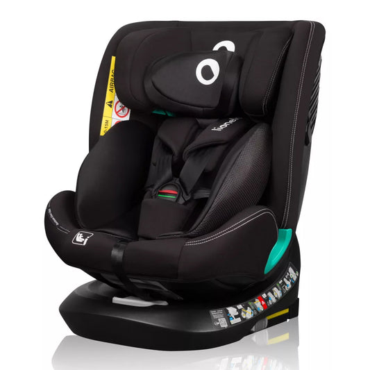 Lionelo Bastiaan One Isofix 360 i-Size BLACK CARBON