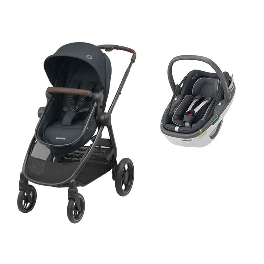 Duo Zelia 3 + Coral 360 Essential Graphite Maxi-Cosi