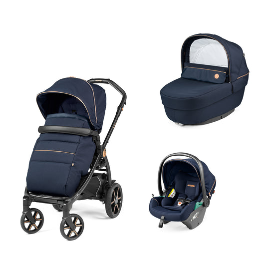 Trio Book Lounge Modular Blue Shine Peg Perego