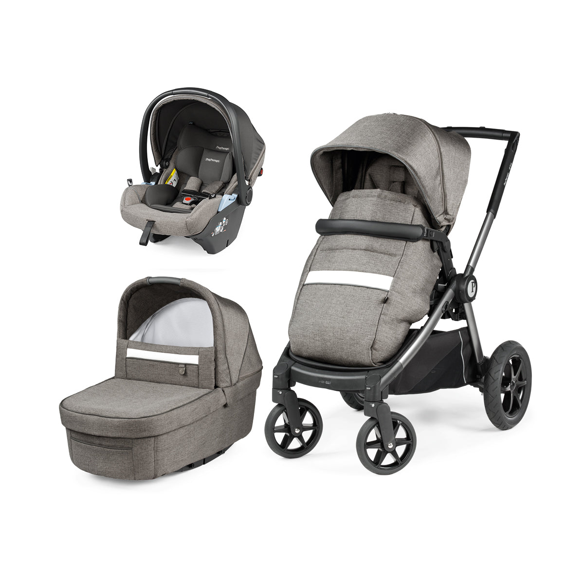 Peg Perego Trio Gt4 Lounge Modular City Grey