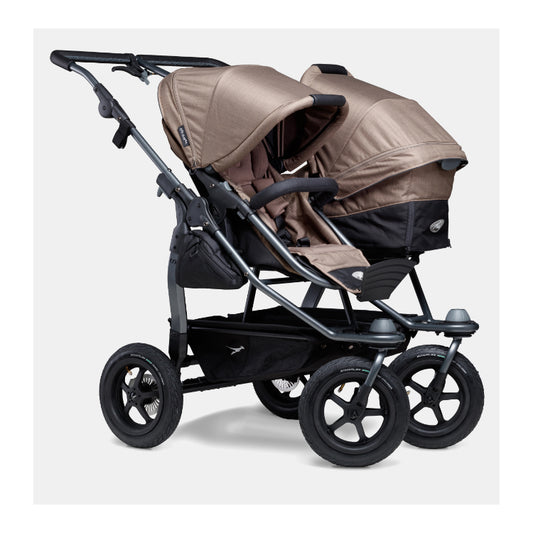 tfk double stroller Combi Set Duo with pneumatic wheel grau TFK – TheBestBabyCatalog