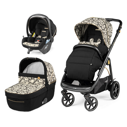 Peg Perego Trio Veloce Lounge Modular Graphic Gold