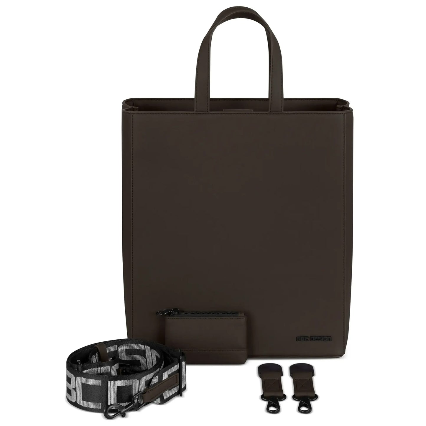 ABC Design Changing Bag Tote Dark Brown