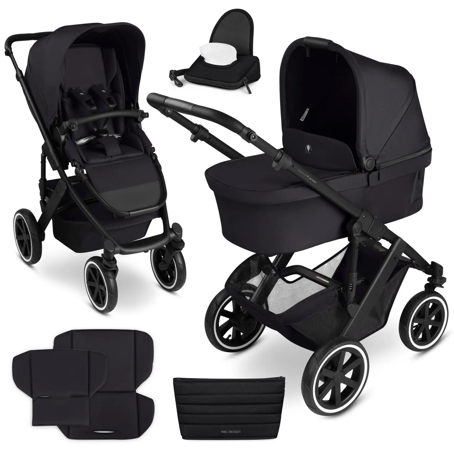 ABC Design 2 in 1 Salsa 5 Air - combi Coal