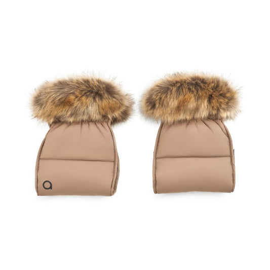 Anex Stroller mittens brown