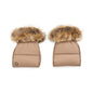 Anex Stroller mittens brown