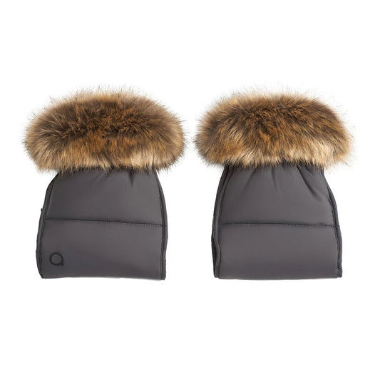 Anex Stroller mittens dark grey
