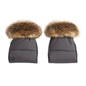 Anex Stroller mittens dark grey