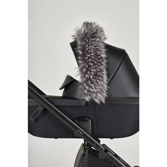 Anex Fur trim for canopy Black