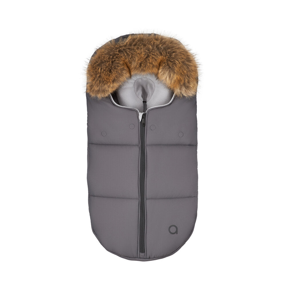 Anex Footmuff for infant car seat carrycot Wom 0+ Dark Grey
