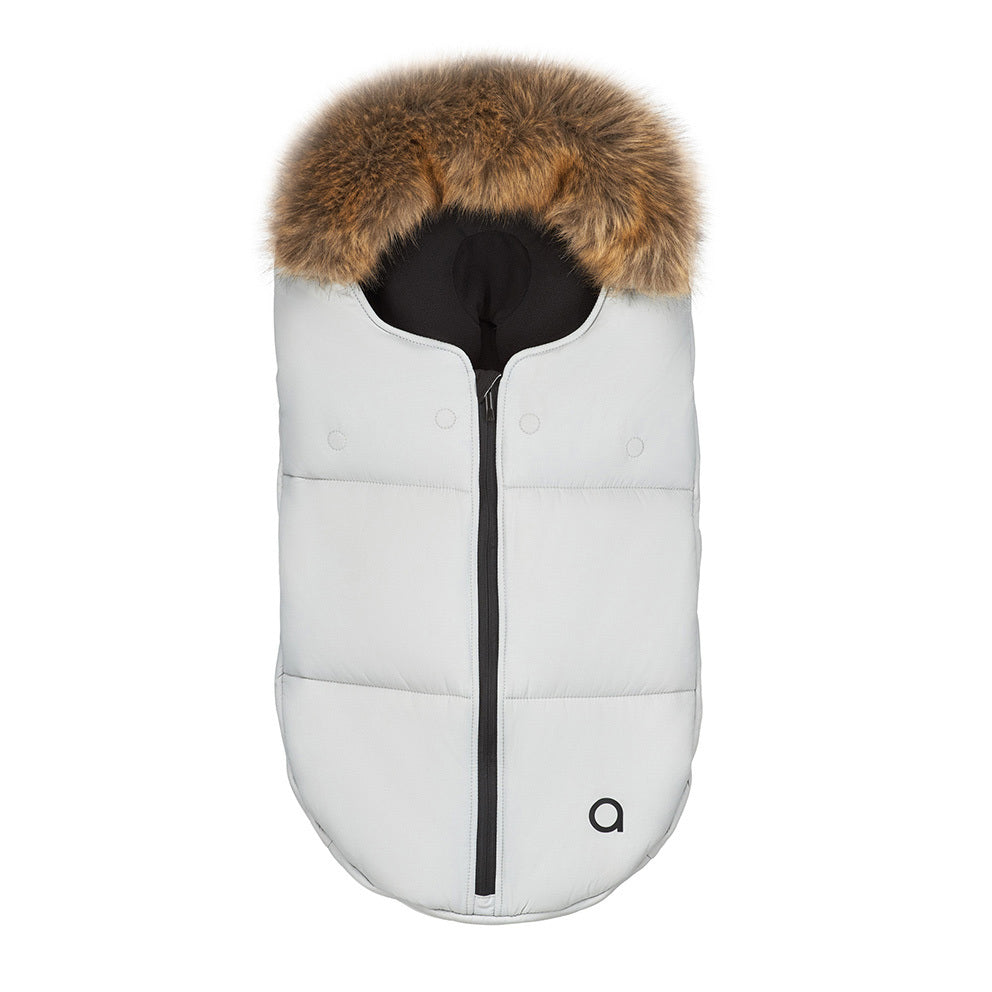 Anex Footmuff for infant car seat carrycot Wom 0+ Light Grey