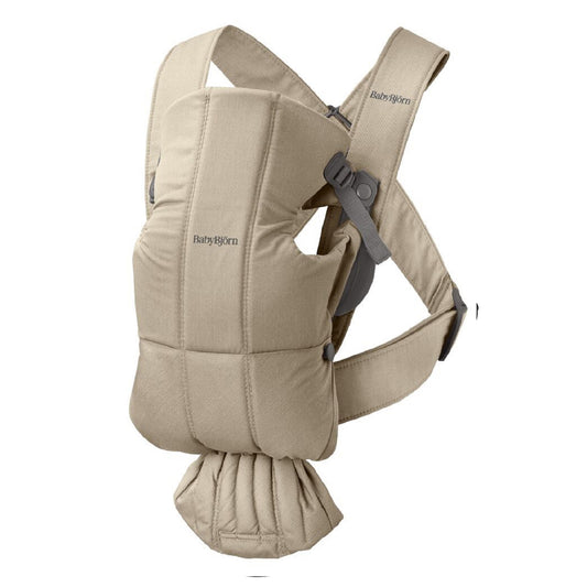 Baby Bjorn Mini cotone Woven Beige