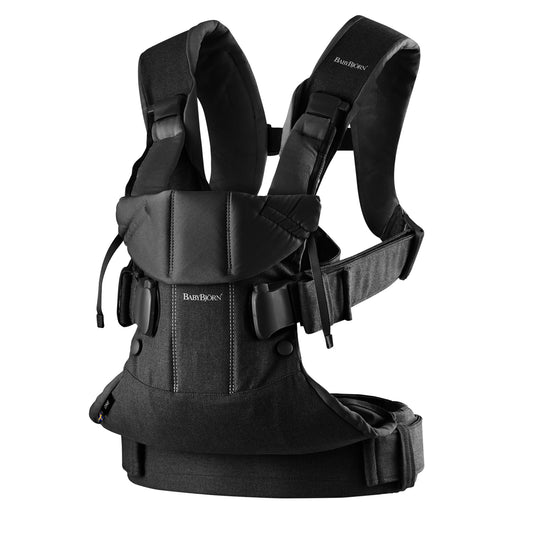 Baby Bjorn One Woven Black