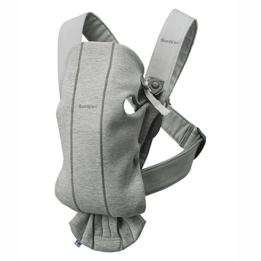 Baby carrier Mini 3D Jersey Light Grey BabyBjörn