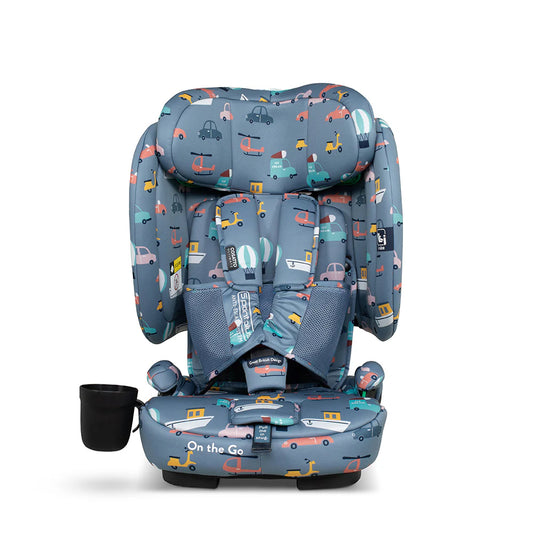 Cosatto On The Go i-Size Travel car seat ITCHY FEET SKY