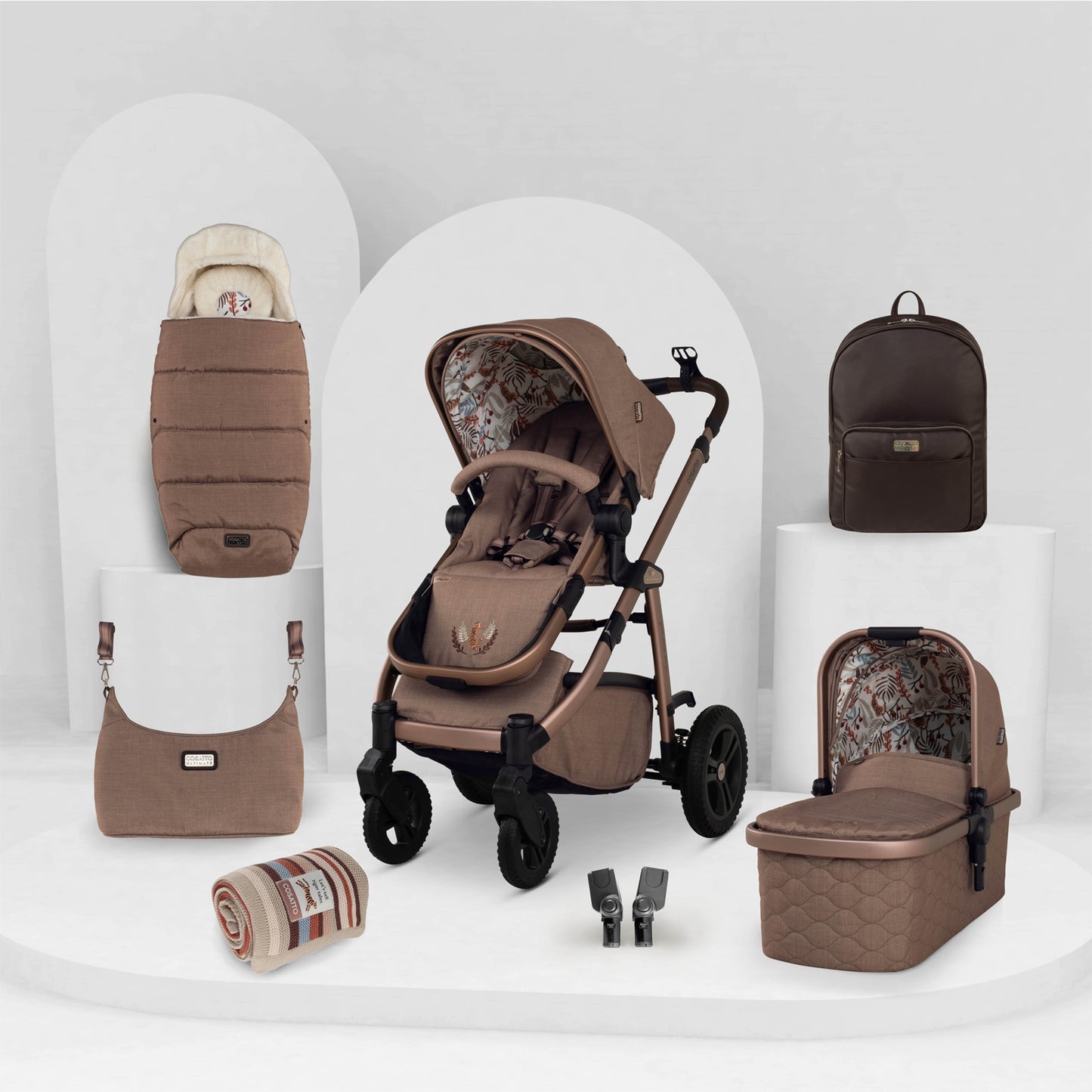 Cosatto DUO Wow 3 Special Edition with Premium Accessories TIGER TALE