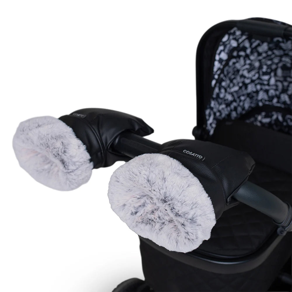 Cosatto Rechargeable Heated Stroller Mittens BLACK