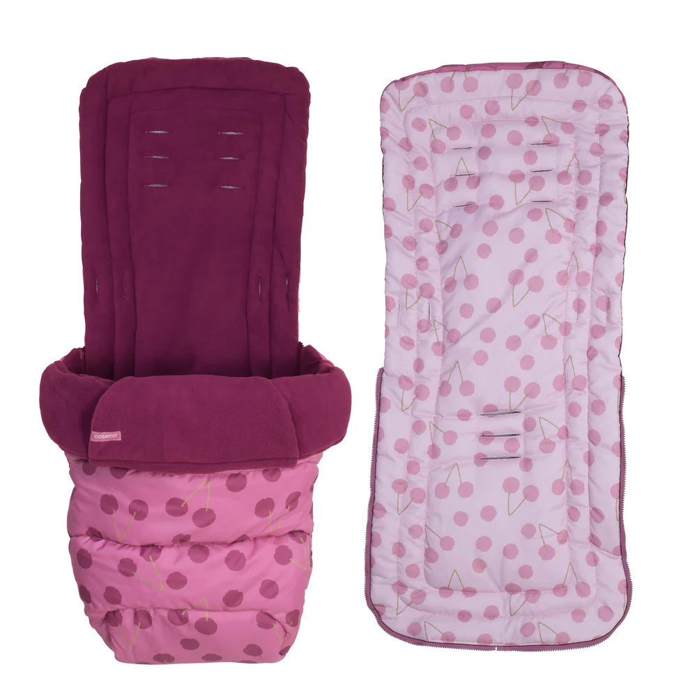 Cosatto Deluxe Footmuff for Stroller CHERRY PIE