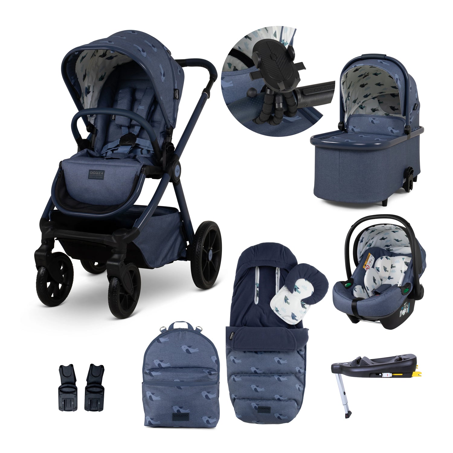 Cosatto Trio Giggle 4 Special Edition with Premium Accessories SKYLARK