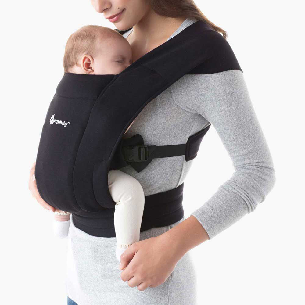 Ergobaby Baby Carrier Embrace PURE BLACK