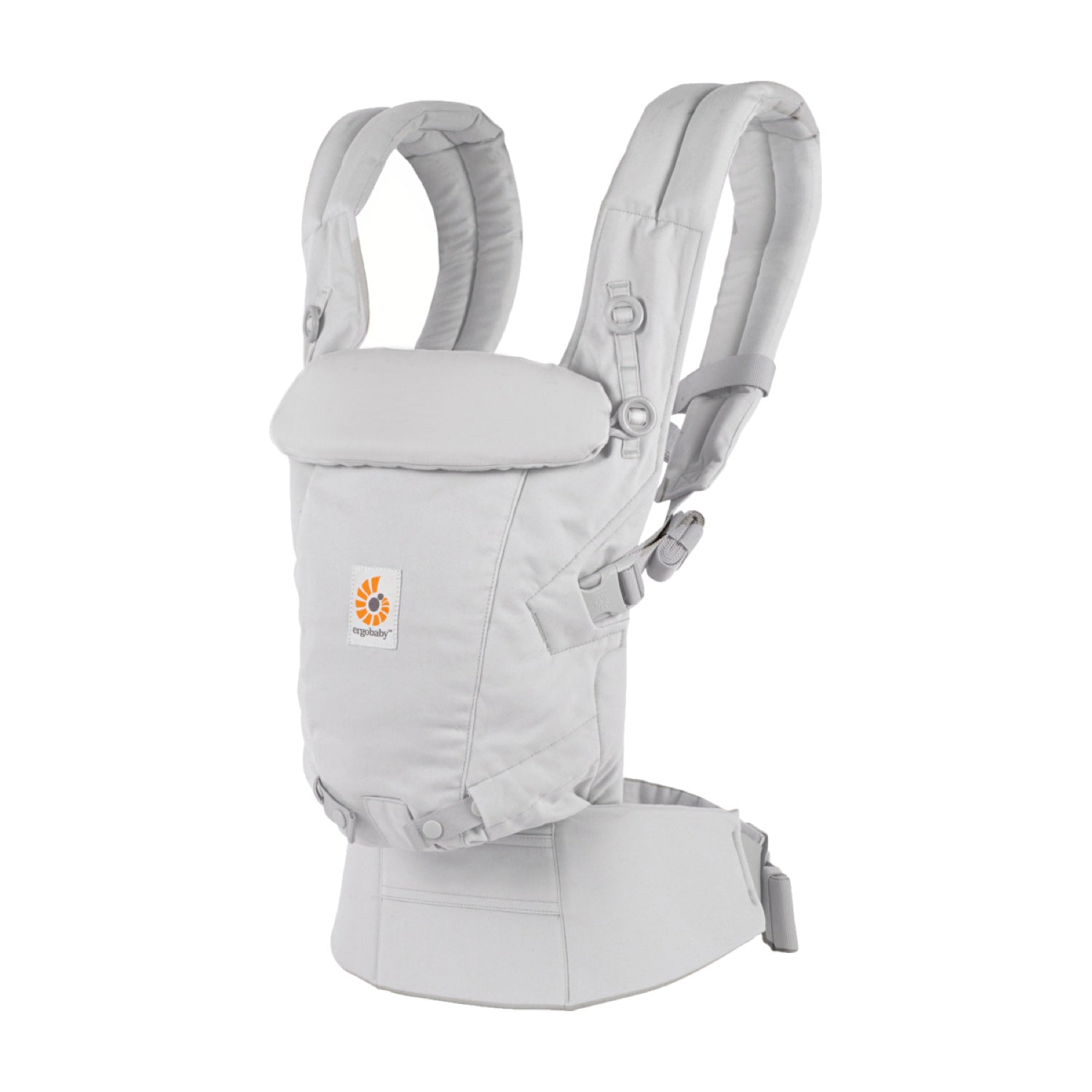 Adapt SOFT TOUCH COTTON PEARL GREY Ergobaby – TheBestBabyCatalog