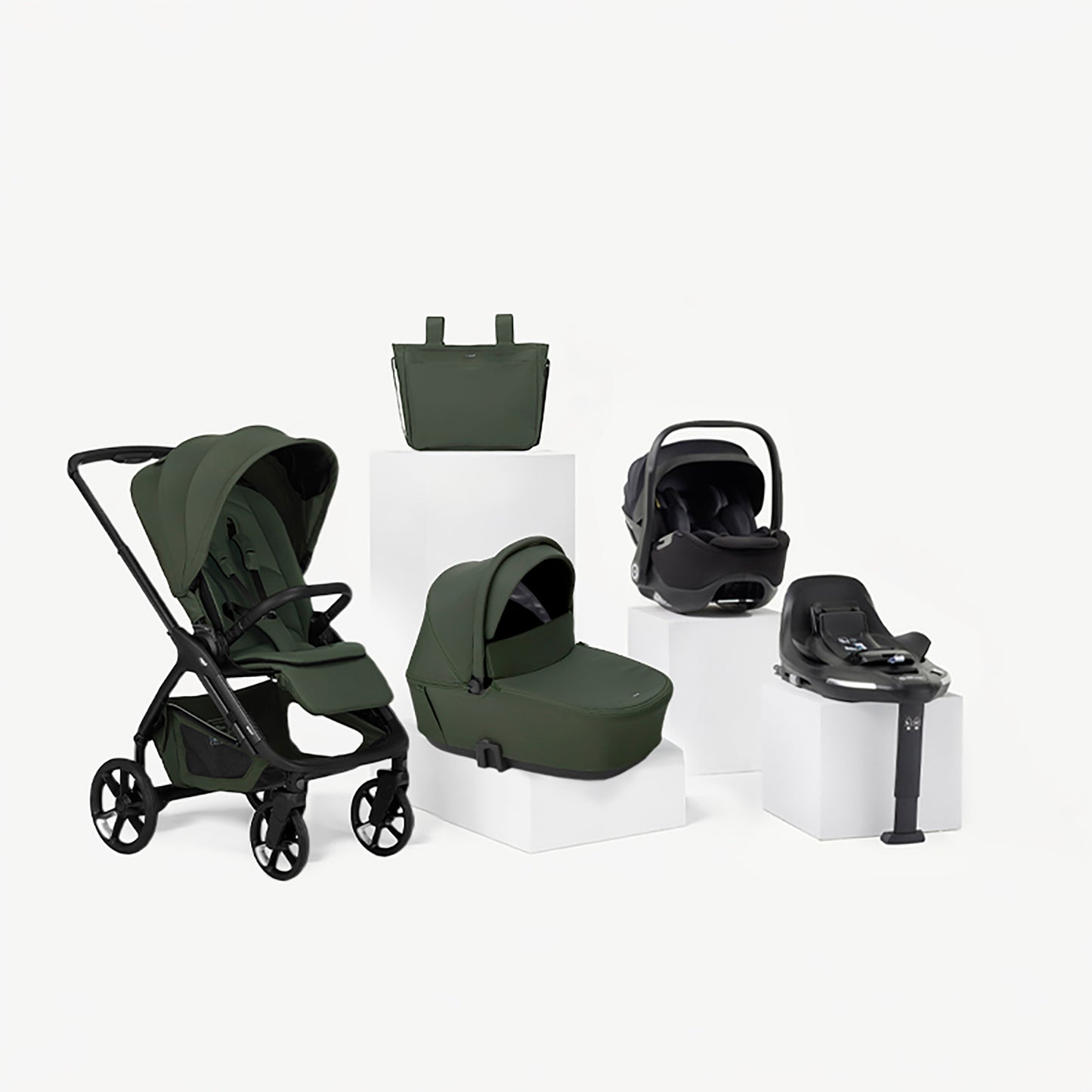 Jane 4 in 1 Keep 2 Sleep Kombibaby base Kombi U78 BOTANIC