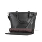 Changing bag Luxury in ecopelle Black Leclercbaby