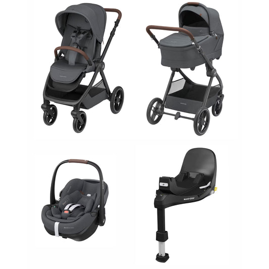 kinderwagen 3 in 1 maxi-cosi Trio Oxford Plus Twillic Green Maxi Cosi – TheBestBabyCatalog