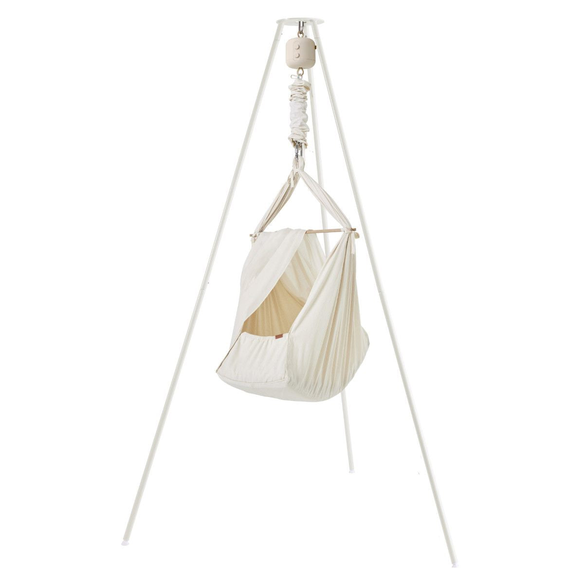 Membantu Premium Baby Cradle with Stand and Motor 100004305 Nature