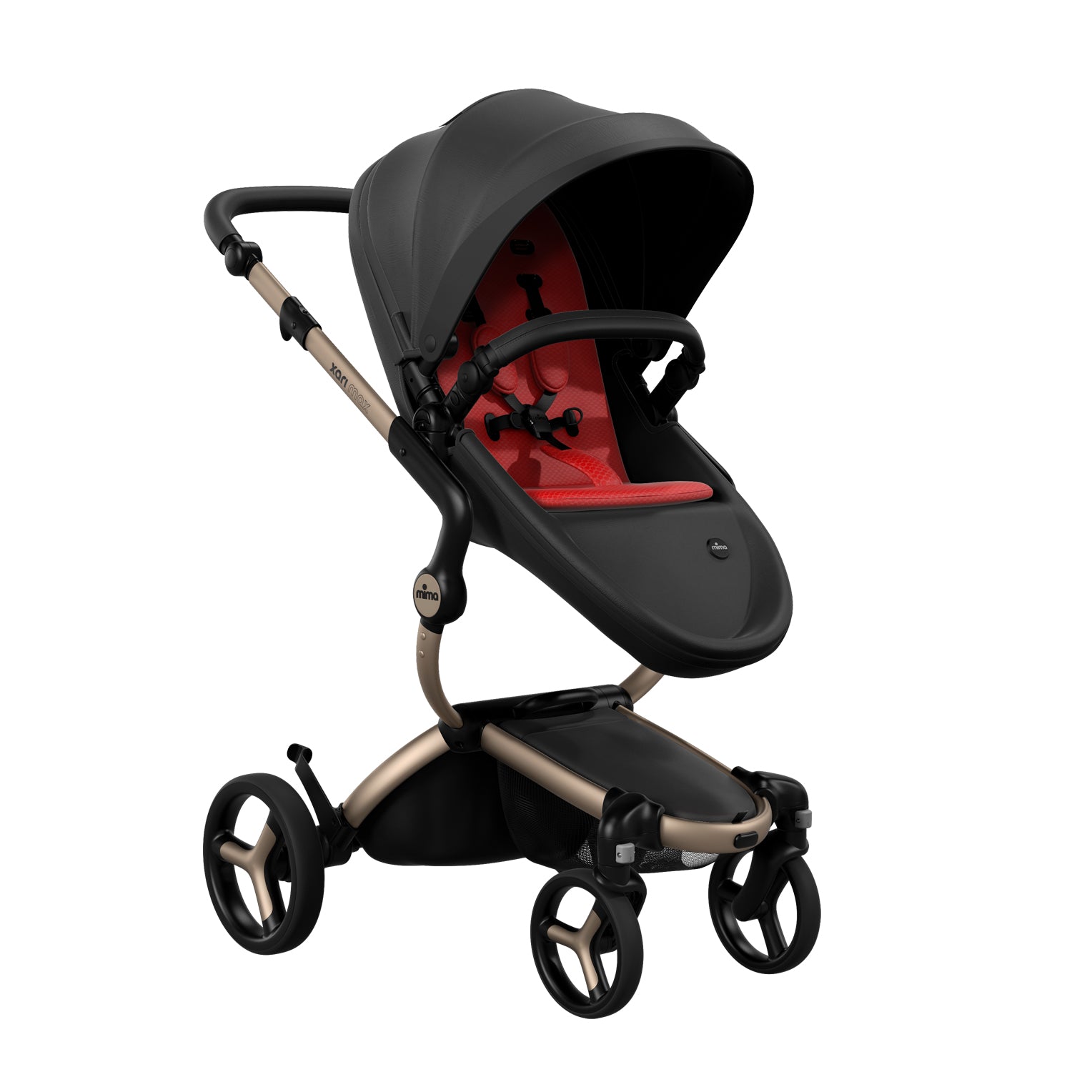 Mima Xari Max Champagne Black Ruby Red