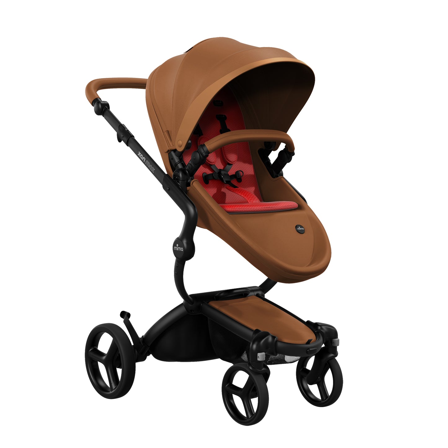 Mima Xari Max Black Camel Ruby Red