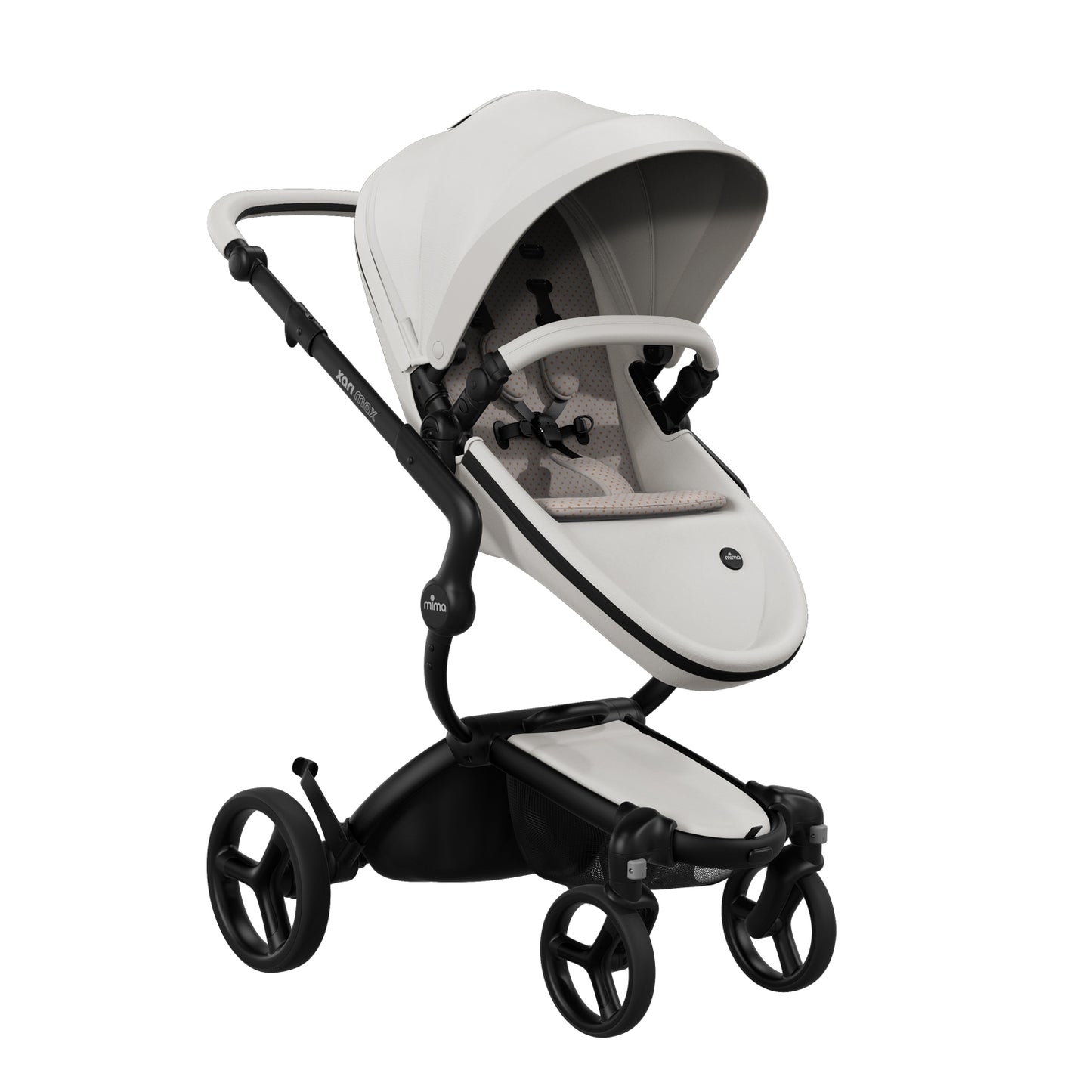 Mima Xari Max Black Snow White Sandy Beige