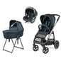 Peg Perego 3 in 1 Veloce TC + Culla Belvedere + Primo Viaggio Lounge 500